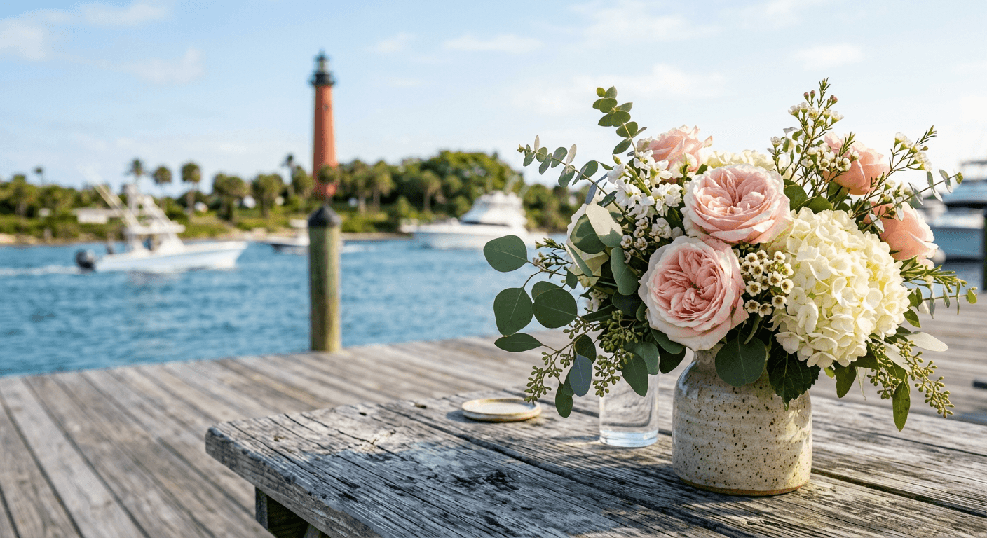 Flowers ready for delivery in Jupiter