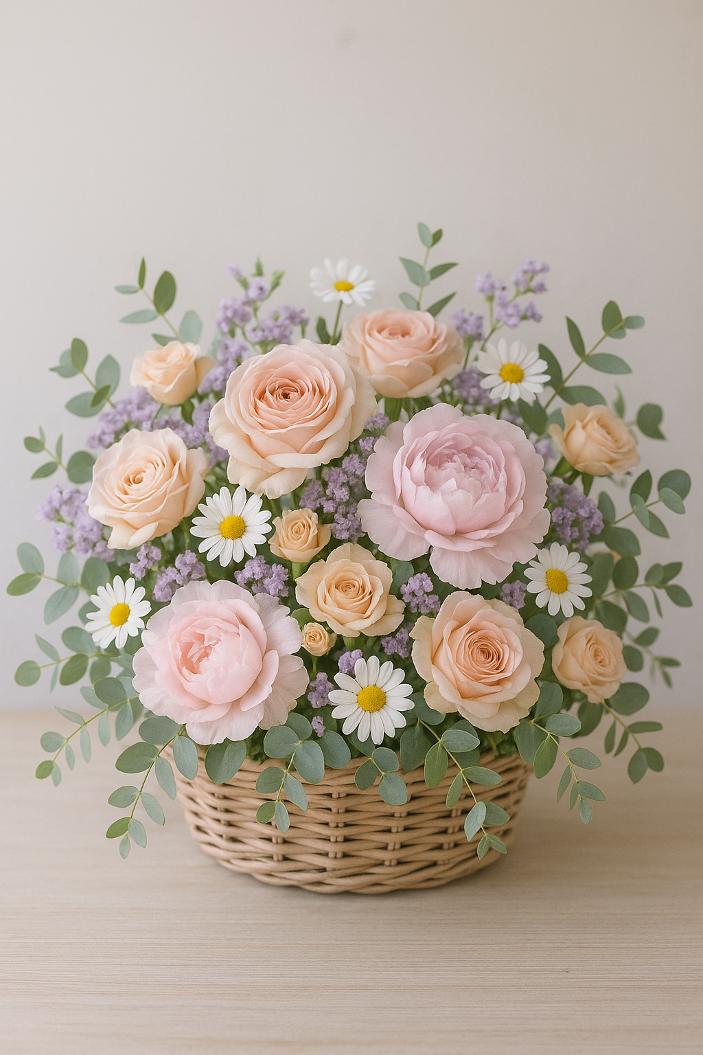 Pastel Charm Basket