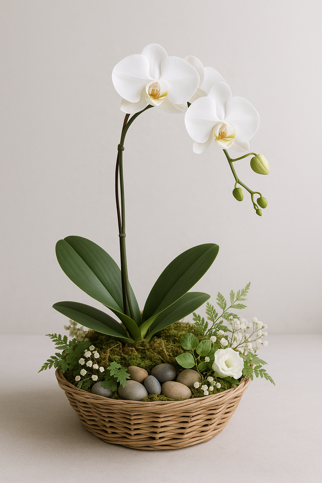 Zen Orchid Basket