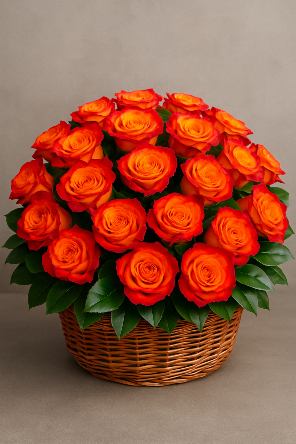 Fire Bloom Basket