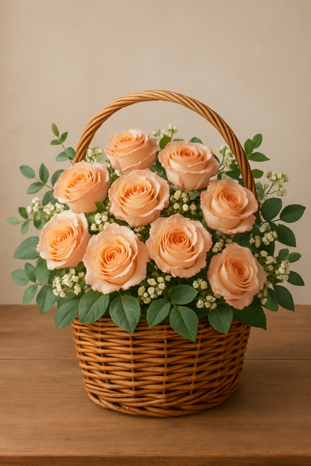 Peach Grace Basket