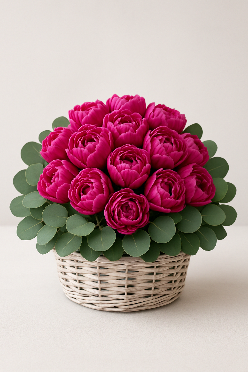 Velvet Bloom Basket